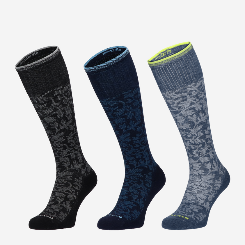 Damask Dames Maat 39-43 Compressiekousen Klasse 1 (3-pack)