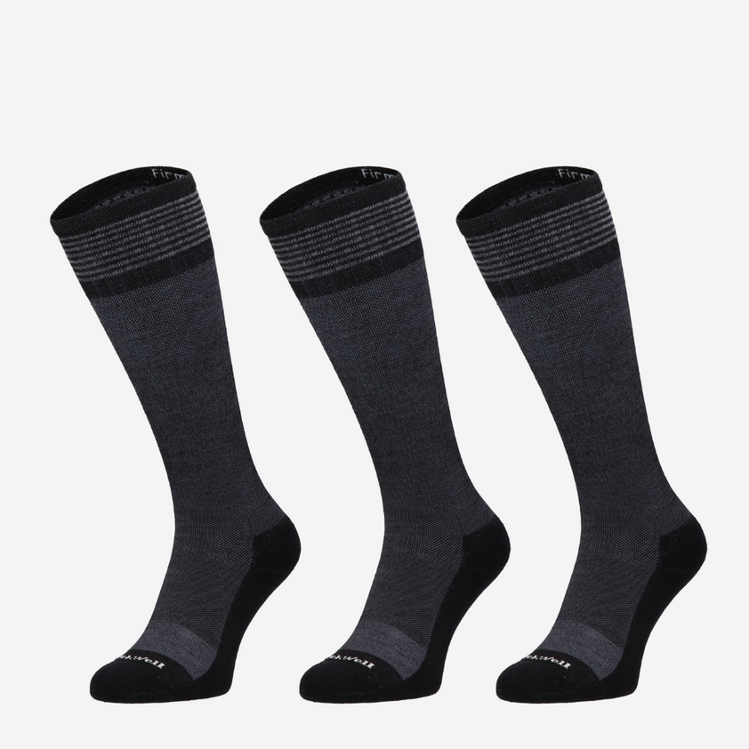 Elevation Dames Maat 35-38 Compressiekousen Black Ultra Klasse 2 (3-pack)