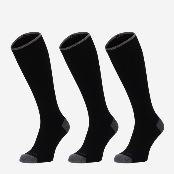 Elevation Heren Maat 39-43 Compressiekousen Black Klasse 2 (3-pack) Elevation Heren Maat 39-43 Compressiekousen Black Klasse 2 (3-pack)