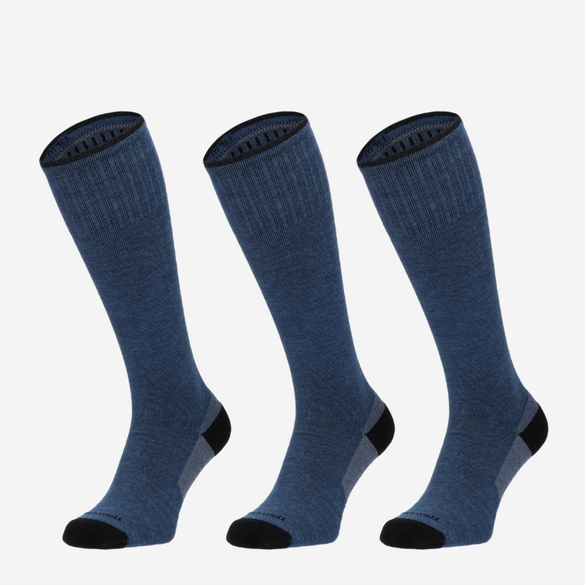 Elevation Heren Maat 44-47 Compressiekousen Denim Klasse 2 (3-pack)