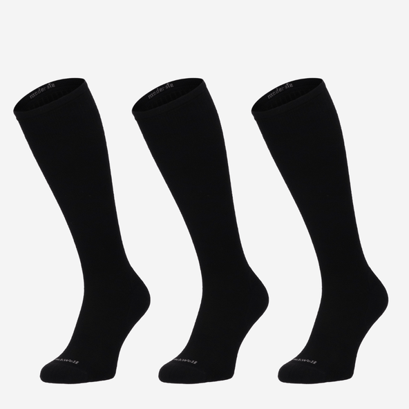 Featherweight Heren Maat 39-43 Compressiekousen Klasse 1 Black (3-pack) Featherweight Heren Maat 39-43 Compressiekousen Klasse 1 Black (3-pack)
