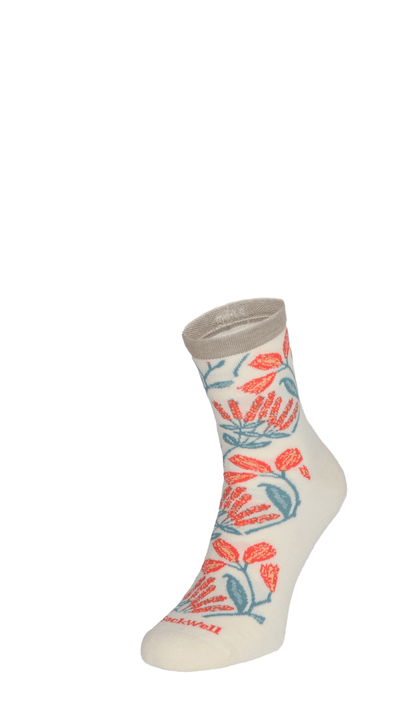 Pointillist Damessokken Natural