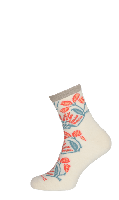 Pointillist Damessokken Natural