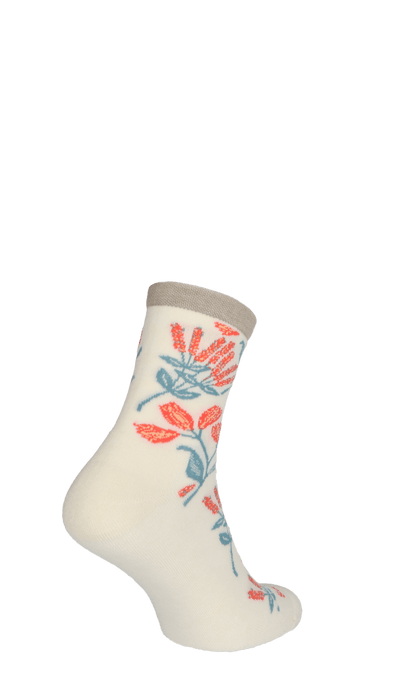 Pointillist Damessokken Natural