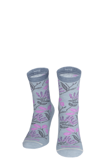 Pointillist Damessokken Chambray