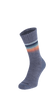 Plantar Cush Crew II Heren Hielspoor Sokken Klasse 2 Denim
