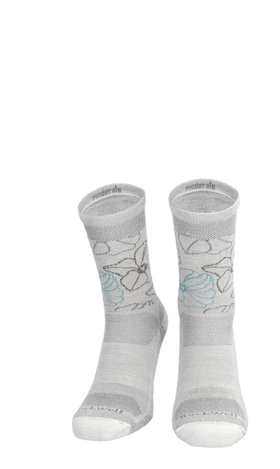 Petal Power Crew Dames Wandelsokken Klasse 1 Natural