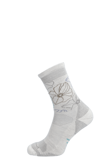 Petal Power Crew Dames Wandelsokken Klasse 1 Natural