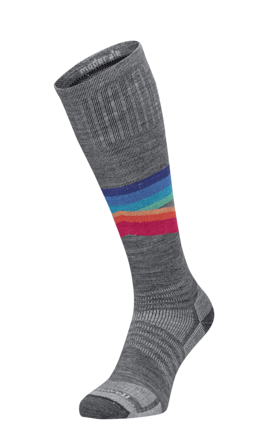 Rainbow Racer UL Dames Skisokken Klasse 1 Grey