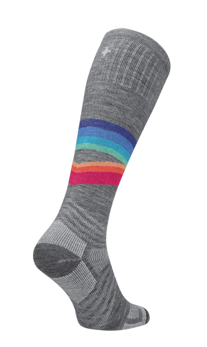 Rainbow Racer UL Dames Skisokken Klasse 1 Grey