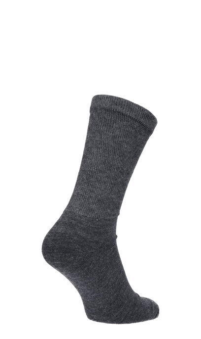 Extra Easy Heren Diabetessokken Charcoal