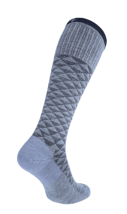 Dapper Heren Compressiekousen Klasse 2 Bluestone