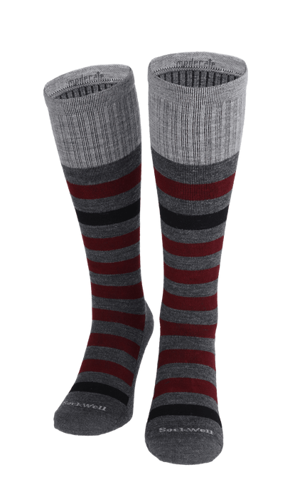 Rugby Heren Compressiekousen Klasse 1 Charcoal