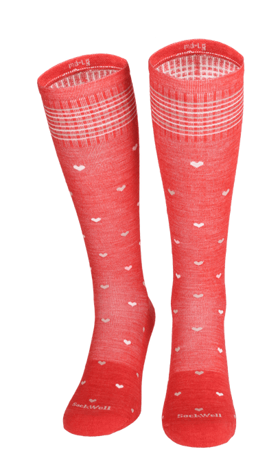 Full Heart Dames Compressiekousen Klasse 1 Poppy
