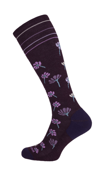 Field Flower Dames Compressiekousen Klasse 1 Blackberry