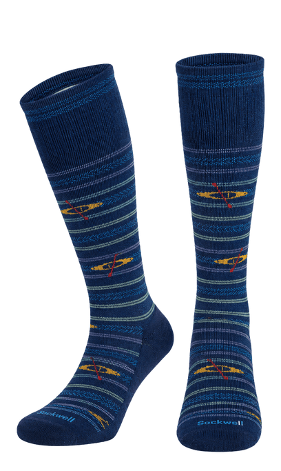Float Heren Compressiekousen Klasse 1 Navy