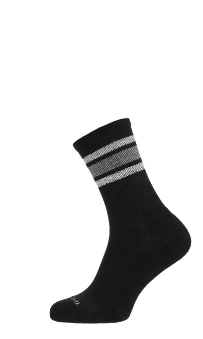 Plantar Ease Retro Heren Hielspoor Sokken Klasse 2 Black