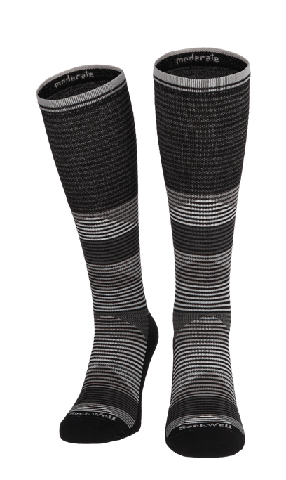 Geo Jim Heren Compressiekousen Klasse 1 Black