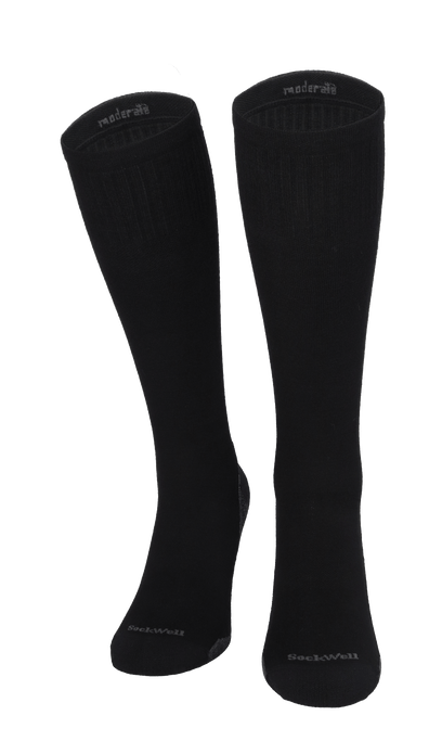 Cadence Dames Sportsokken Klasse 1 Black Solid