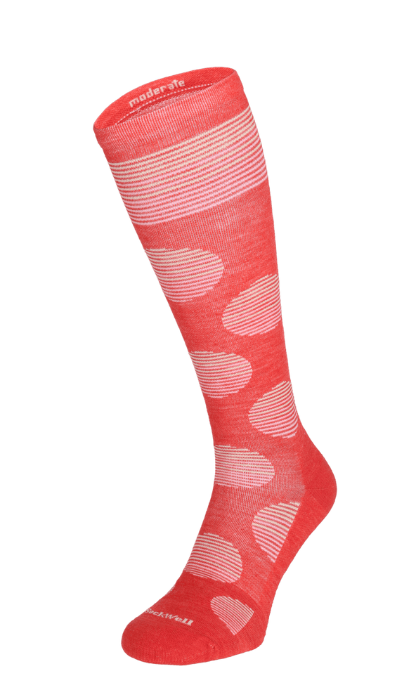 Featherweight Dot Dames Compressiekousen Klasse 1 Poppy Featherweight Dot Dames Compressiekousen Klasse 1 Poppy