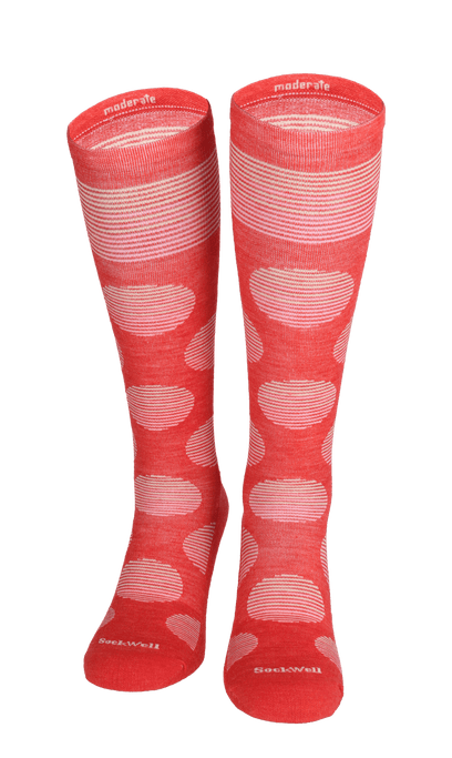Featherweight Dot Dames Compressiekousen Klasse 1 Poppy
