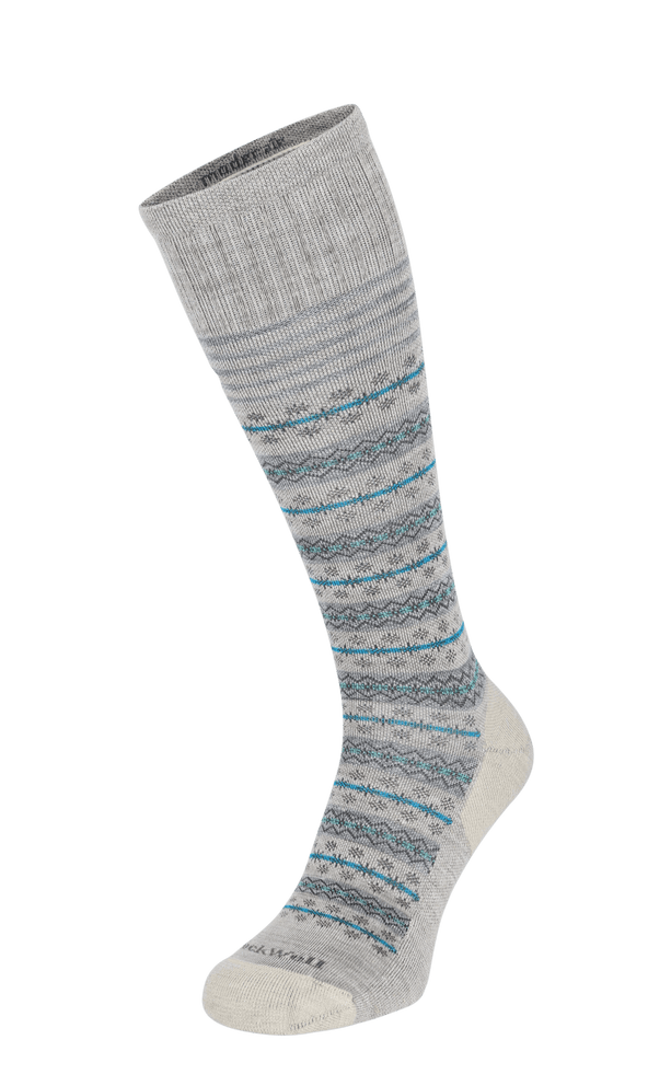 Mini Fairisle Dames Compressiekousen Klasse 1 Barley Mini Fairisle Dames Compressiekousen Klasse 1 Barley
