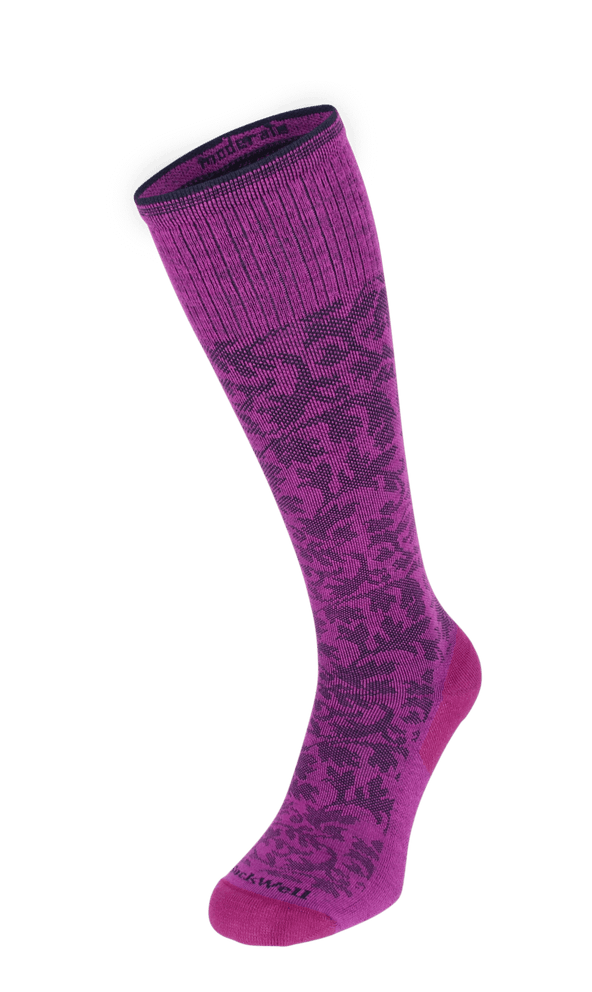 Damask Dames Compressiekousen Klasse 1 Violet Damask Dames Compressiekousen Klasse 1 Violet