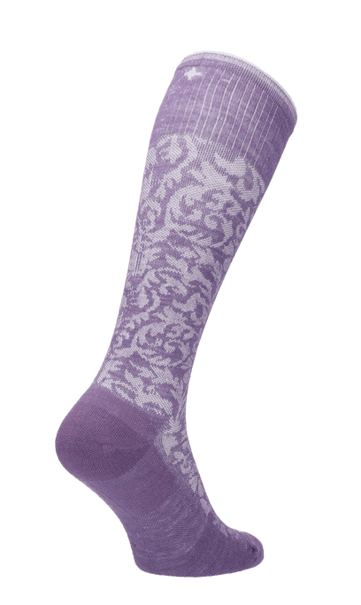 Damask Dames Compressiekousen Klasse 1 Plum