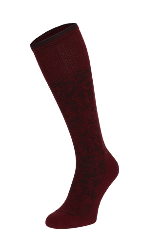 Damask Dames Compressiekousen Klasse 1 Cranberry Damask Dames Compressiekousen Klasse 1 Cranberry