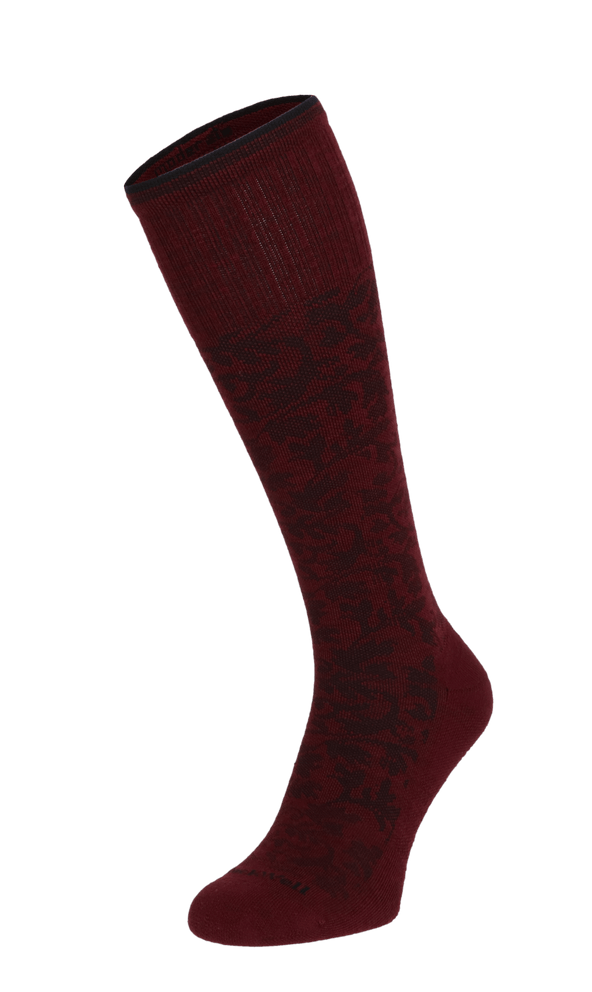 Damask Dames Compressiekousen Klasse 1 Cranberry Damask Dames Compressiekousen Klasse 1 Cranberry