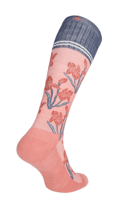 Iris Dames Compressiekousen Klasse 1 Pink Clay