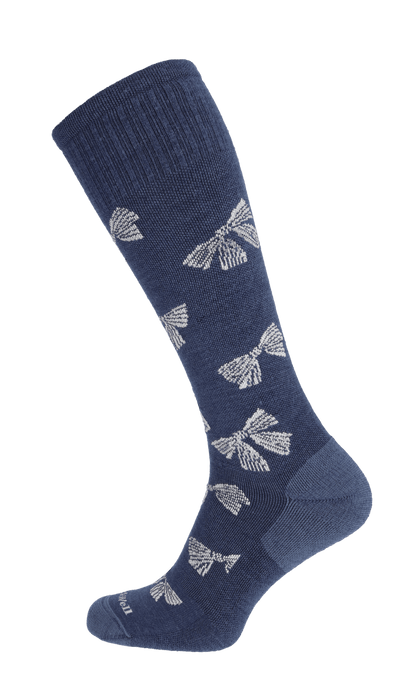 Bows Dames Compressiekousen Klasse 1 Denim