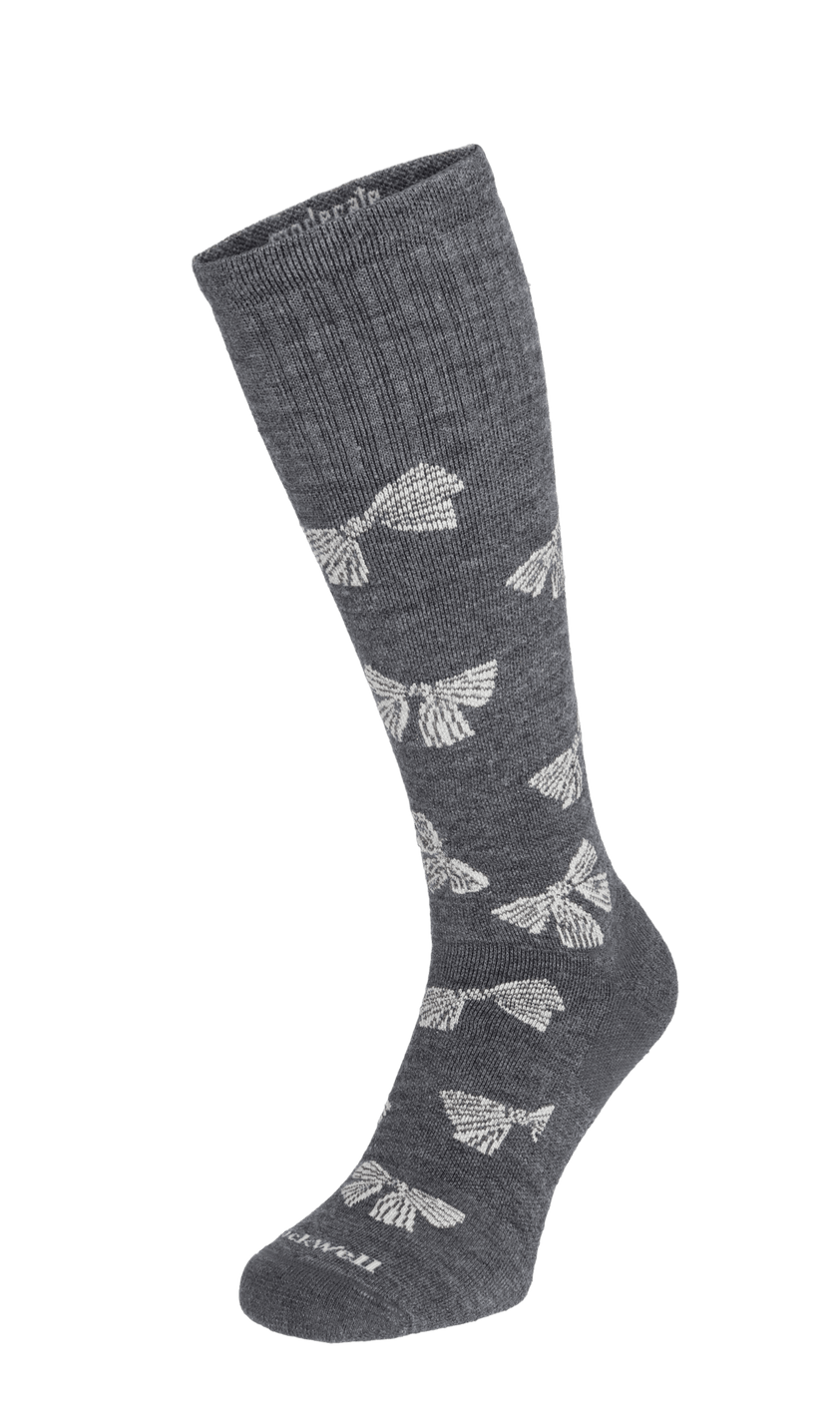 Bows Dames Compressiekousen Klasse 1 Charcoal