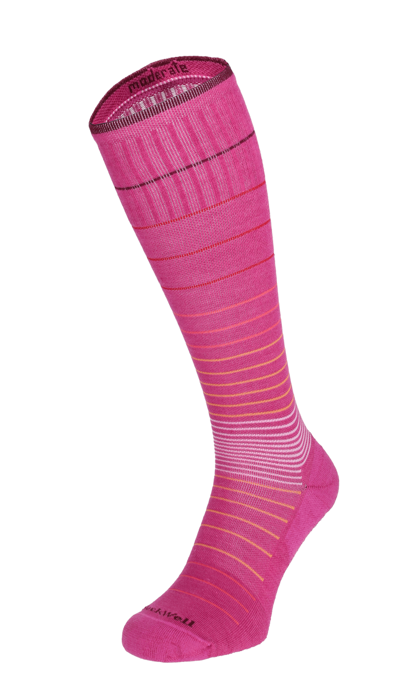Circulator Dames Compressiekousen Klasse 1 Raspberry