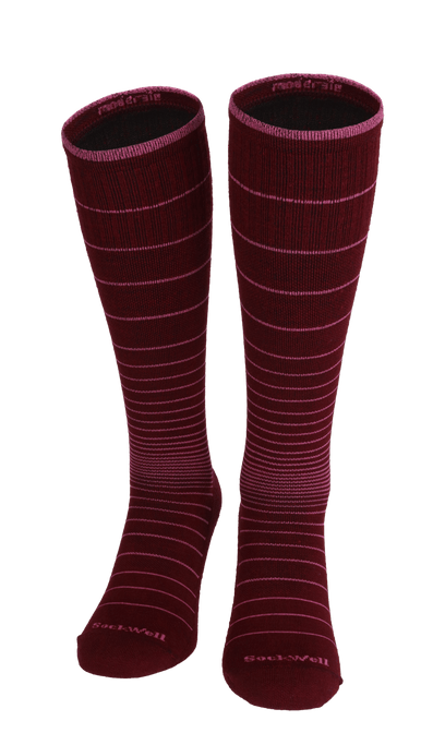 Circulator Dames Compressiekousen Klasse 1 Cranberry