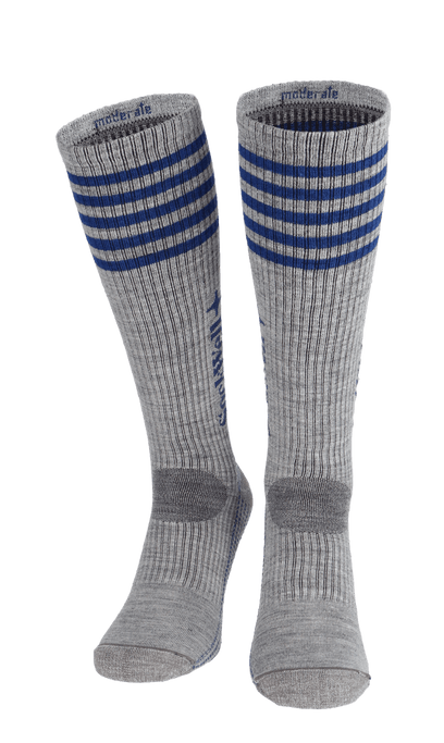 Run Club Heren Sportsokken Klasse 1 Light Grey