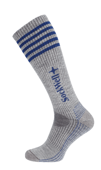 Run Club Heren Sportsokken Klasse 1 Light Grey