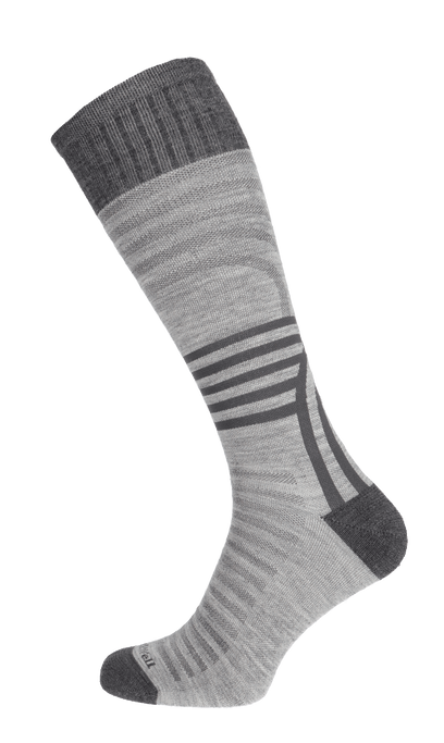 Track & Field Heren Sportsokken Klasse 1 Light Grey