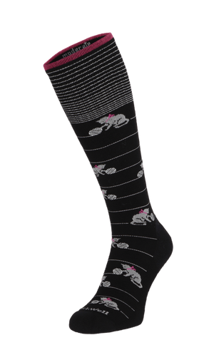 Playful Dames Compressiekousen Klasse 1 Black Playful Dames Compressiekousen Klasse 1 Black