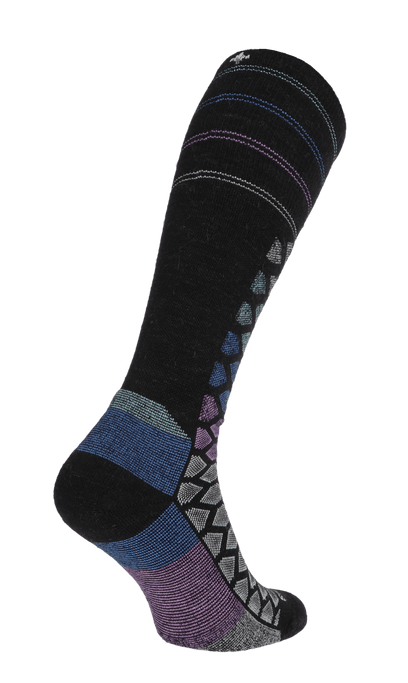 The Edge Medium Dames Skisokken Klasse 1 Black