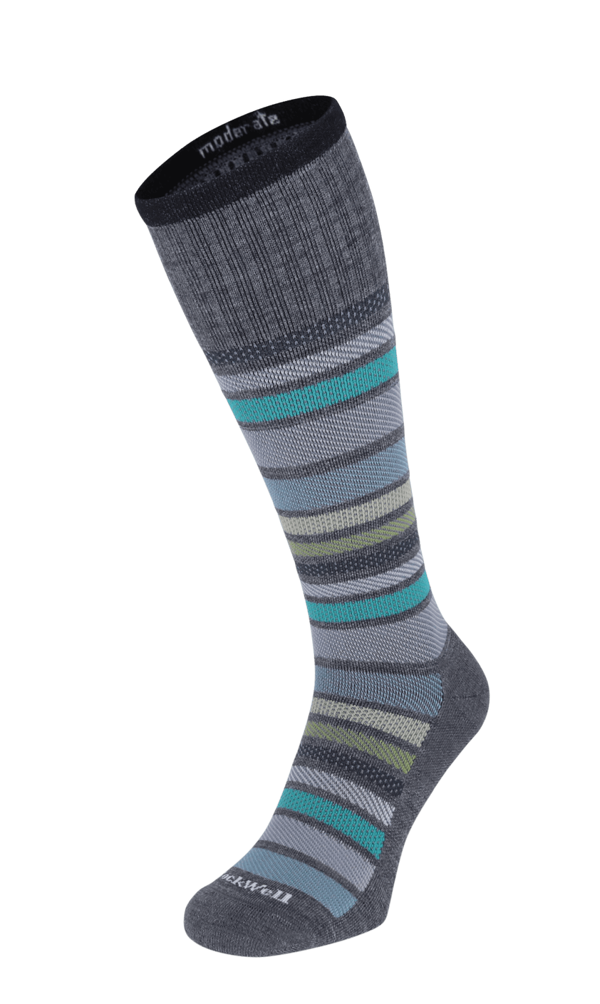 Twillful Heren Compressiesokken Klasse 1 Charcoal