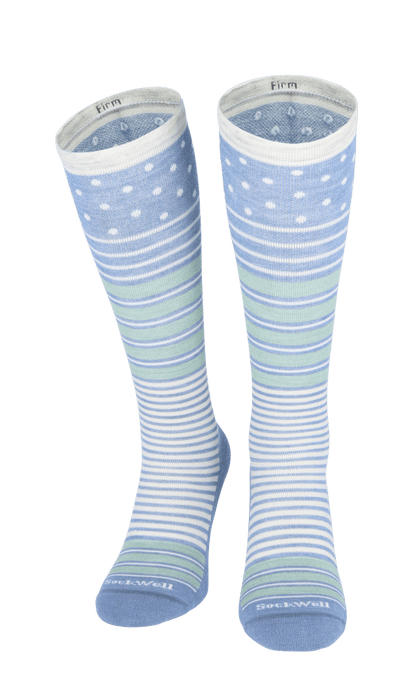 Twister Dames Compressiekousen Klasse 2 Bluestone