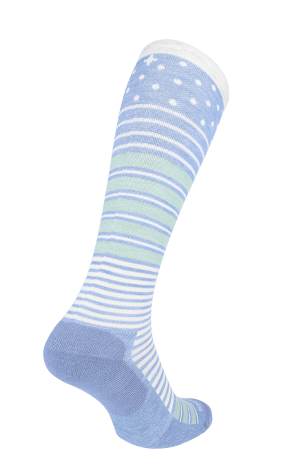 Twister Dames Compressiekousen Klasse 2 Bluestone