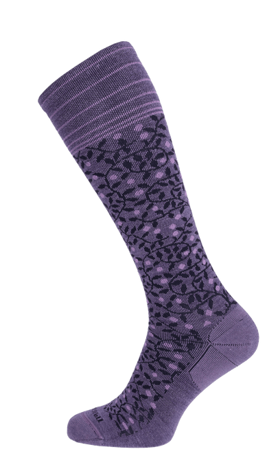 New Leaf Dames Compressiekousen Klasse 2 Plum