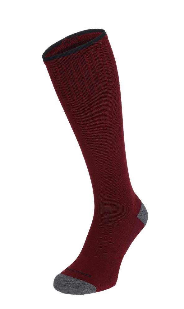 Elevation Heren Compressiekousen Klasse 2 Cranberry Elevation Heren Compressiekousen Klasse 2 Cranberry