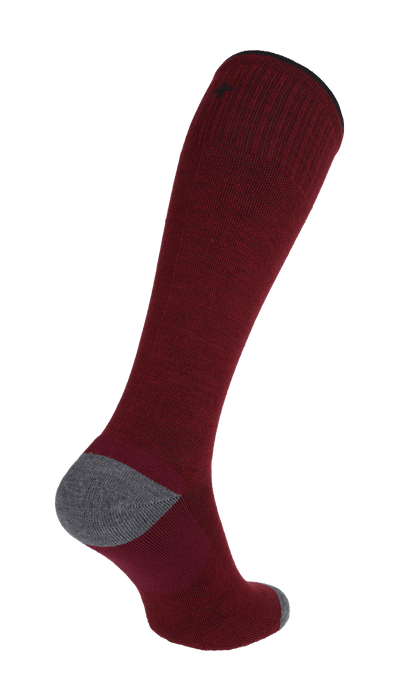 Elevation Heren Compressiekousen Klasse 2 Cranberry