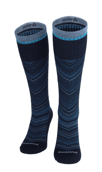 Full Flattery Dames Compressiekousen Klasse 1 Navy