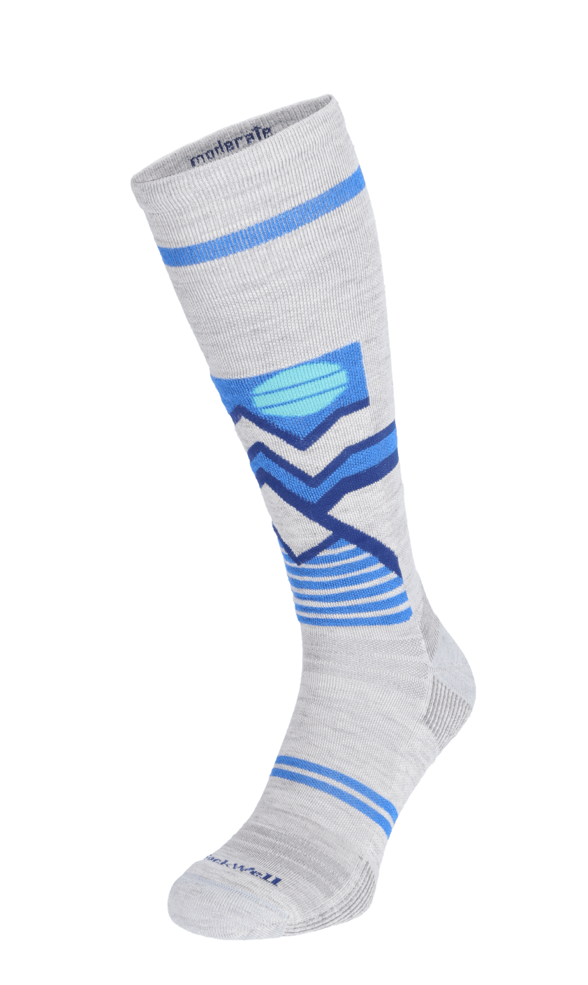 Snow Peak Heren Skisokken Klasse 1 Ash