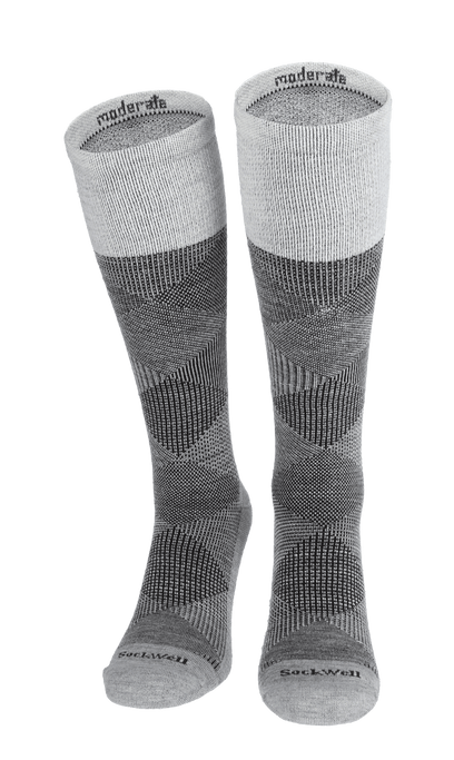 Diamond Dandy Heren Compressiekousen Klasse 1 Light Grey