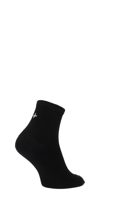 Plantar Ease II Quarter Dames Hielspoor Sokken Klasse 2 Black